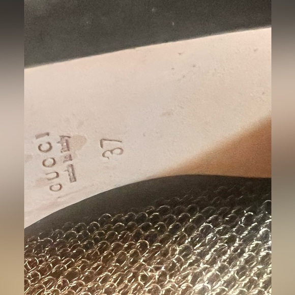 *Gucci Chocolate Brown Gold GG Buckle Boots - Picture 6 of 9